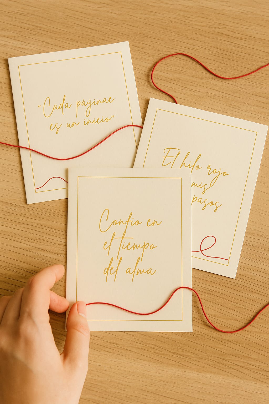 Colección el Hilo Rojo- Papelería digital.