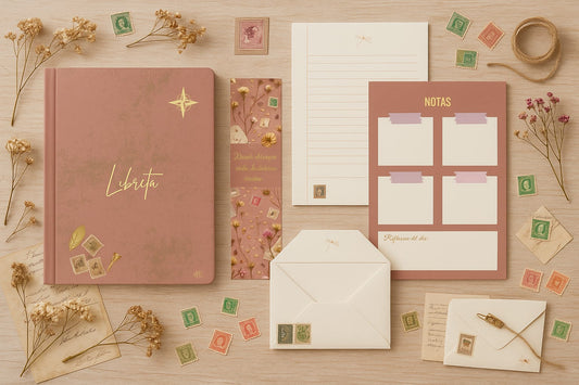 Colección Crónicas del tiempo- Set papelería